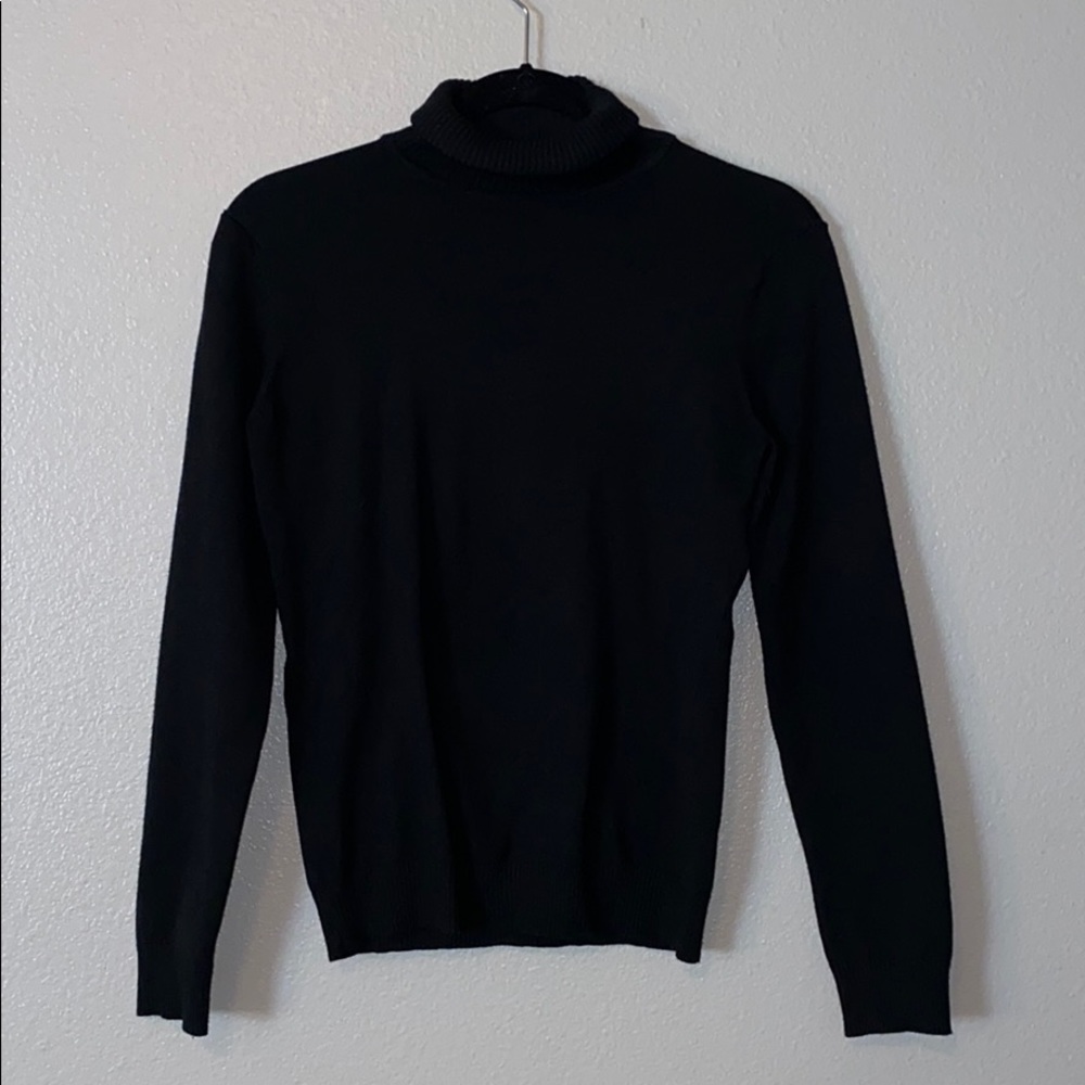Merona  black long sleeve turtle neck❄️